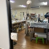 美術館の窓拭き