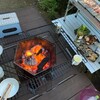 今週末は､出かけられないけど、夫婦で自宅キャンプを。