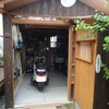 バイク小屋の増築完了