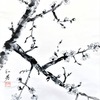 水墨画「啓翁桜」