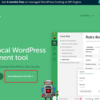 「Local」を使用してローカルの環境で「WordPress」の使用感を試してみる