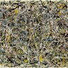 ポロック　「ナンバー1、1949」　抽象絵画の中にも神が見える