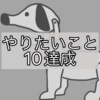 やりたいこと10達成！