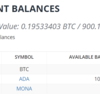 仮想通貨10万円→100万円チャレンジ【ADA、MONAイナゴライド】-day1