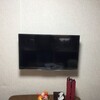 壁掛テレビを設置する