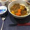 お昼はカレーうどん