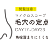 【閲覧注意】毛穴の定点観測④