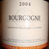 Bourgogne Domaine Tollot Beaut 2004