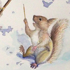 水彩画「ラデツキー行進曲2」