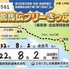 土佐・龍馬伝フリーきっぷ常備券