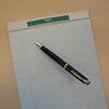 a fountain pen　万年筆