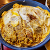 玉扇＠立石橋(新堀川)でロースかつ丼＋ミニきしめん