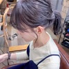 カンタンまとめ髪▷張り切りすぎないカンジを意識