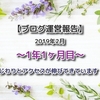 【ブログ運営報告】1年1ヶ月☆じわりとアクセスが伸びてきています！