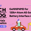 MI Series #15: GeNNIP4MD for 120k+ Atom All-Solid-State Battery Interface Analysis