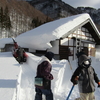 たのせ集落初普請・雪下ろし