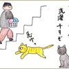 ベランダへ出たいねこどもの作戦