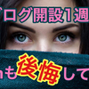 【ブログ開設1週間】pv数や収益など運営報告！正直、ブログなめてたわ……【ブログ初心者】