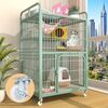猫の快適空間＆収納革命！NODIBRO 猫 ケージ 2段式で叶える、おしゃれで機能的な多頭飼いライフ