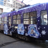 【雪ミク2014】今年で4年目 札幌市電『雪ミク電車』が今年も運行！ラッピング車両と車内アナウンスがお披露目！雪ミクねんどろいど展示も！