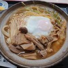 冬が近づくと食べたくなる。久々に糸庄(アピタ富山内)で、もつ煮込みうどん＋ごはん(小)。