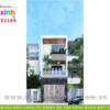 Townhouse Design Beautiful 3 Floor of Ms. Linh in Go Vap ditrict, Ho Chi Minh city, Viet Nam