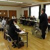 平岡民児協 〜障がい者部会 研修会〜 車イス体験・アイマスク体験