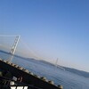 明石海峡大橋を望む ：photo