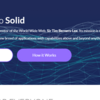 新しいwebプラットフォーム「Solid」に登録してみよう！