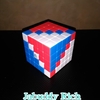 ルービックキューブで模様を作りました！　Rubik's Cube art design