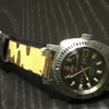 ORIENT AAA Deluxe King Diver 1000 cal.4971（その6：迷彩柄ストラップ）