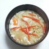 山芋 人参 卵 乾ラー麺