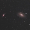 Ｍ８１＋Ｍ８２：おおぐま座の渦巻銀河