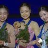 ジュニアGPファイナル女子。日本がメダル独占！