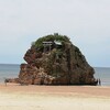 稲佐の浜  弁天島 出雲手斧神社