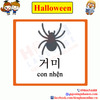 Từ vựng tiếng Hàn về halloween