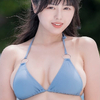 ミスヤングアニマル2024準グランプリ・蒼山みことのGカップ爆乳水着画像【７】