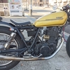 SR400タンク交換！カフェレーサー風