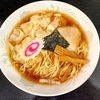 船橋屋（住吉）ワンタンメン＋いなり＋のり巻き