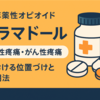 非麻薬性オピオイド「トラマドール」―慢性疼痛・がん性疼痛における位置づけと活用法