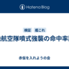 基地航空隊噴式強襲の命中率調査