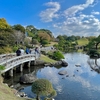 水前寺成趣園の池（熊本県熊本）