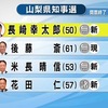 山梨県知事選で「与党が推薦する新人候補」が「野党が推薦する現職候補」を破って初当選を果たす