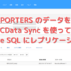 PORTERS（旧HRBC）のデータをCData Sync を使ってAzure SQL にレプリケーションする