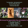 5th Annual Pet Appreciation Day and Adoption Fair 告知