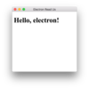 Electron(Node.js)でデスクトップアプリ