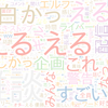 　Twitterキーワード[#にじさんじノンストップ雑談王]　07/16_01:01から60分のつぶやき雲