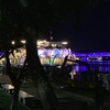ベトナムフエの夜ドラゴンボート