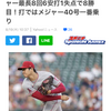 8勝目40号！