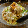 今日のお食事　スタ丼屋の麻辣麺